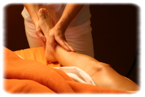 Massage für belastete Beine